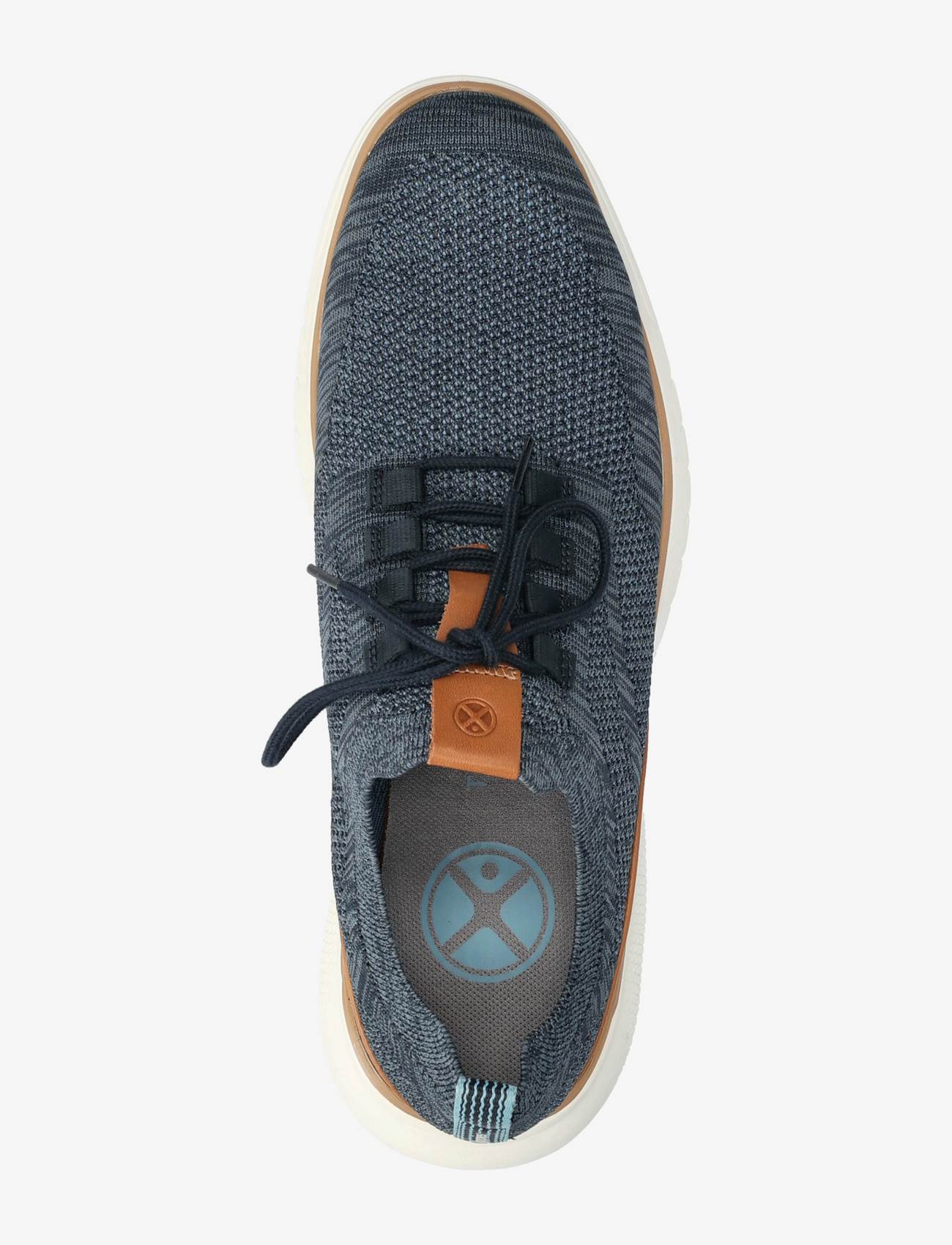 Hush Puppies - Men's Advance Knit Laceup - Navy Blue Knit - kollektioner - navy blue knit - 3