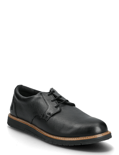 Men'S Jenson Oxford- Bold Black Leather - SnøResko