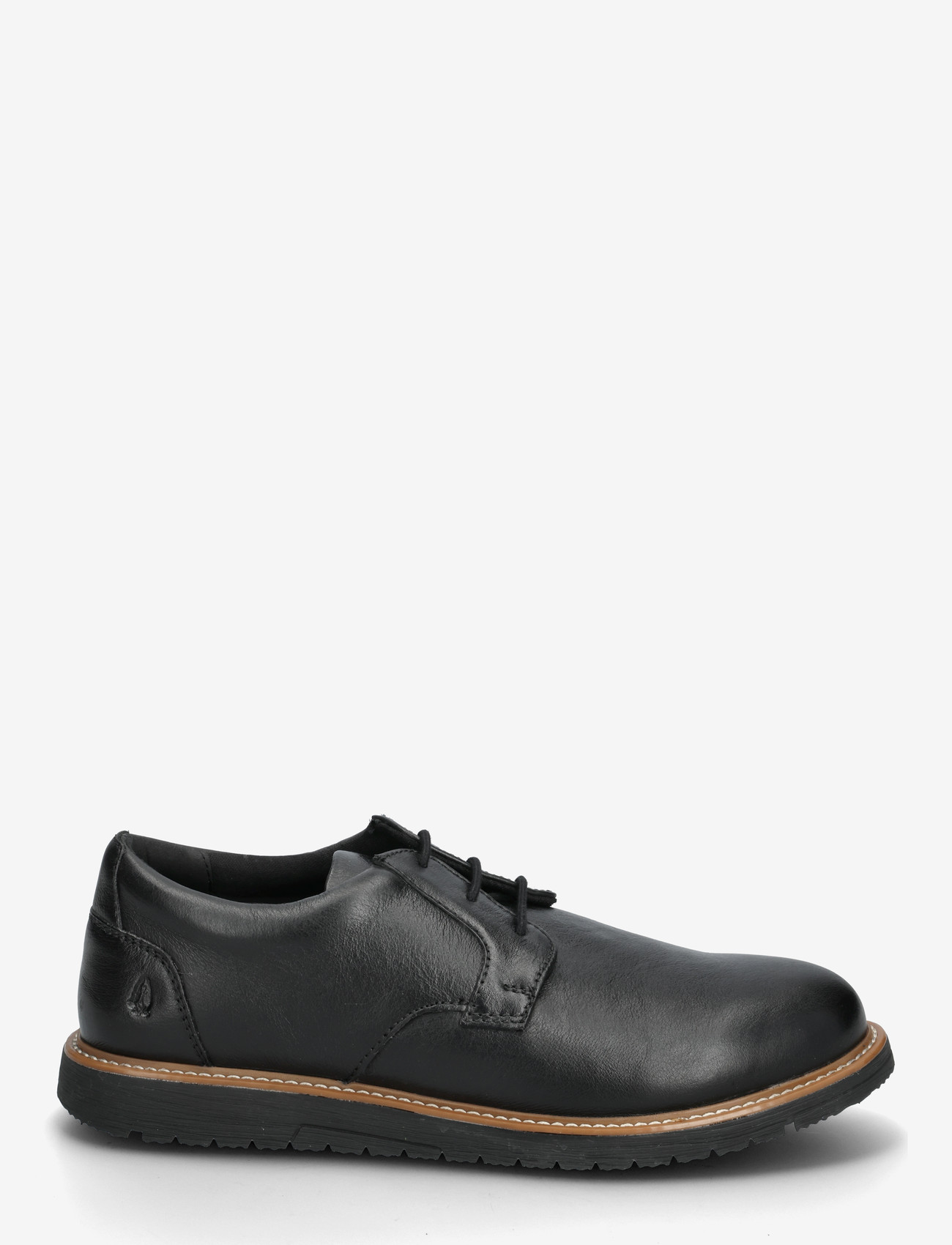 Hush Puppies - Men's Jenson Oxford  - Bold Black Leather - oxfordskor - bold black leather - 1