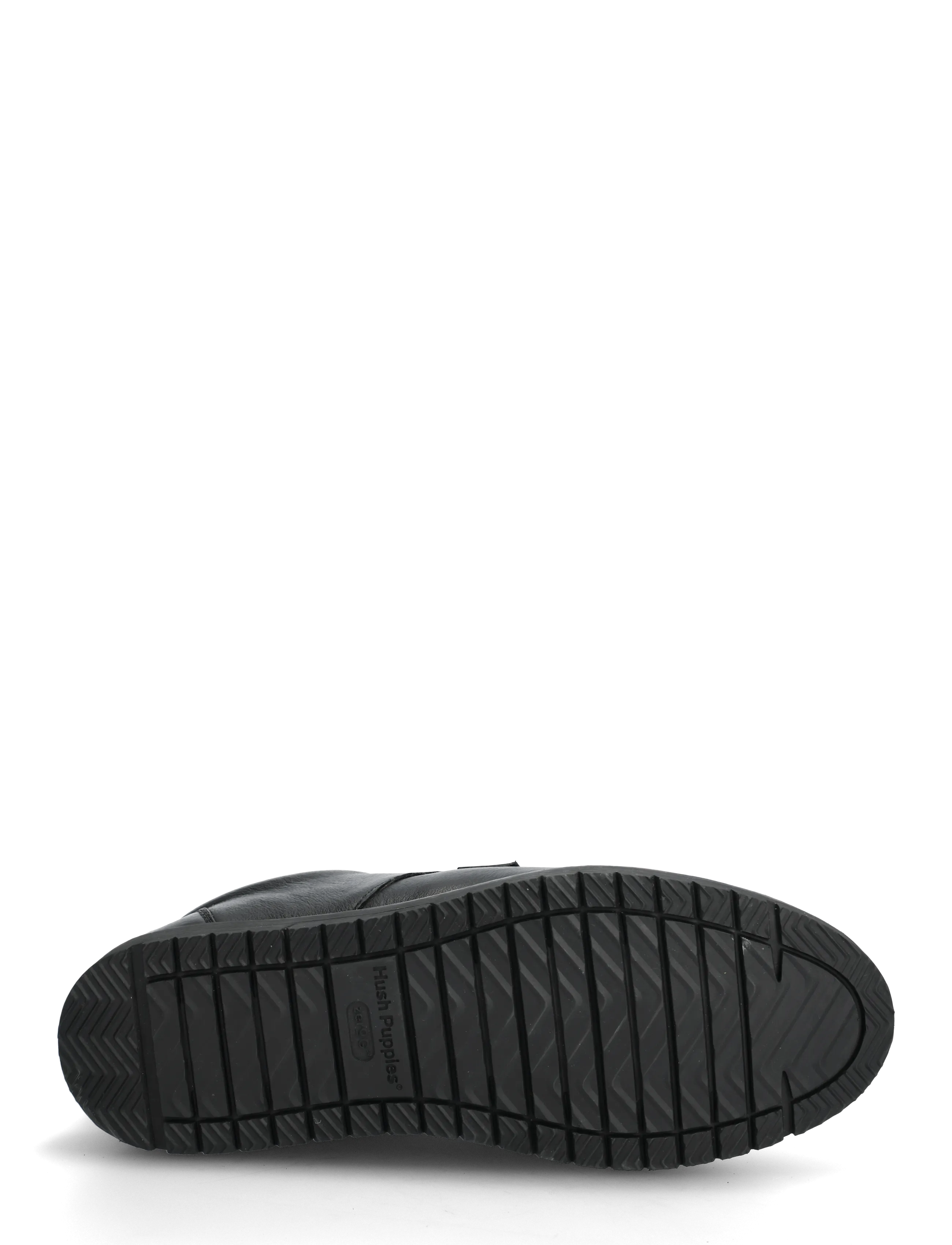 Hush Puppies - Men's Jenson Oxford  - Bold Black Leather - suvarstomi batai - bold black leather - 4