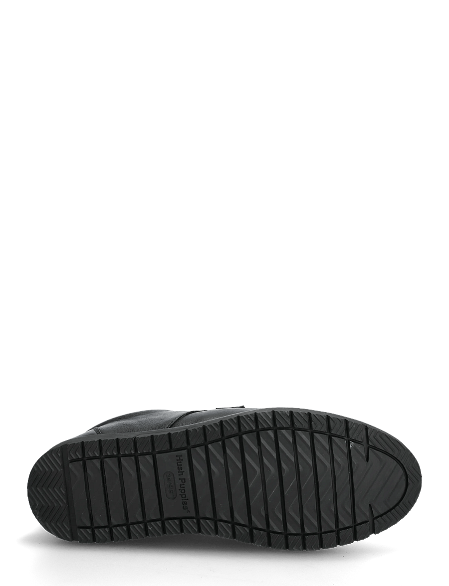 Hush Puppies - Men's Jenson Oxford - Bold Black Leather - chaussures oxford - bold black leather - 4
