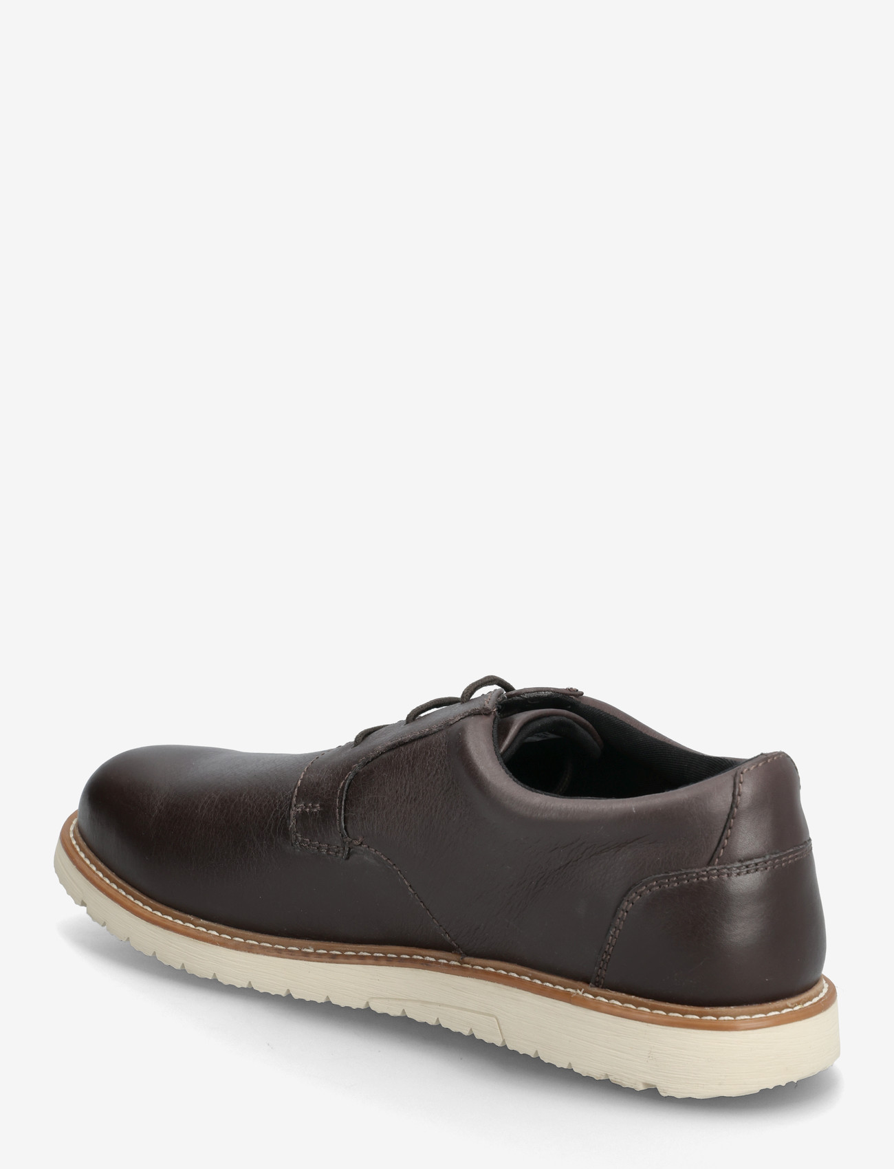 Hush Puppies - Men's Jenson Oxford  - Dark Brown Leather - oxford sko - dark brown leather - 2
