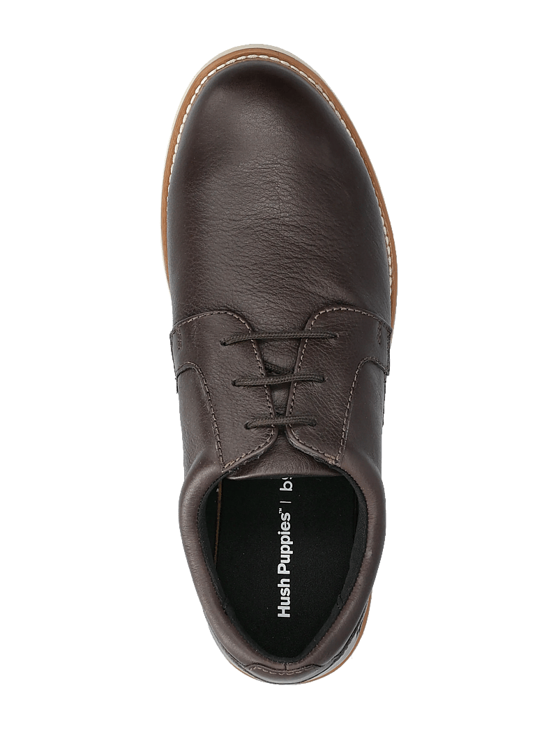 Hush Puppies - Men's Jenson Oxford - Dark Brown Leather - oxford sko - dark brown leather - 3