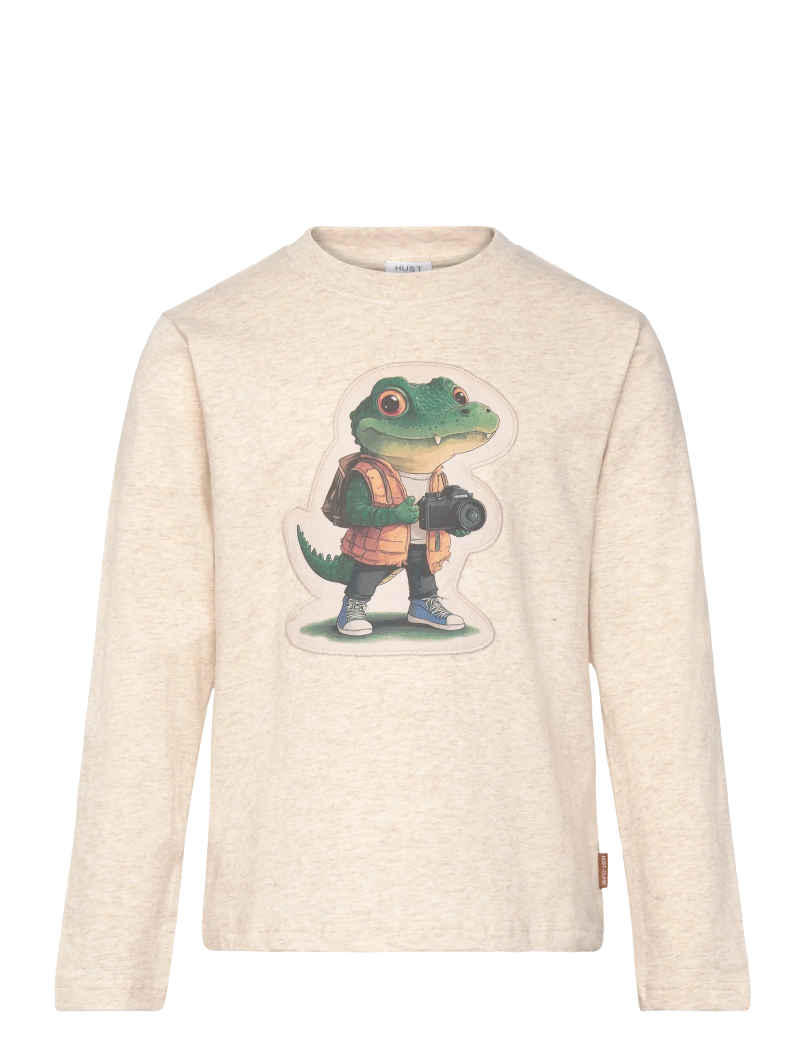 Hust & Claire HCAnton Croco - Baby 44-92 - WHEAT MELANGE / cream