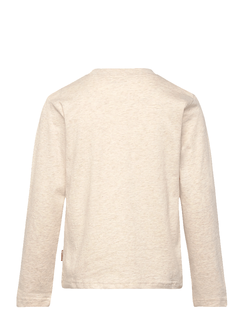 Hust & Claire - HCAnton Croco - langærmede t-shirts - wheat melange - 1