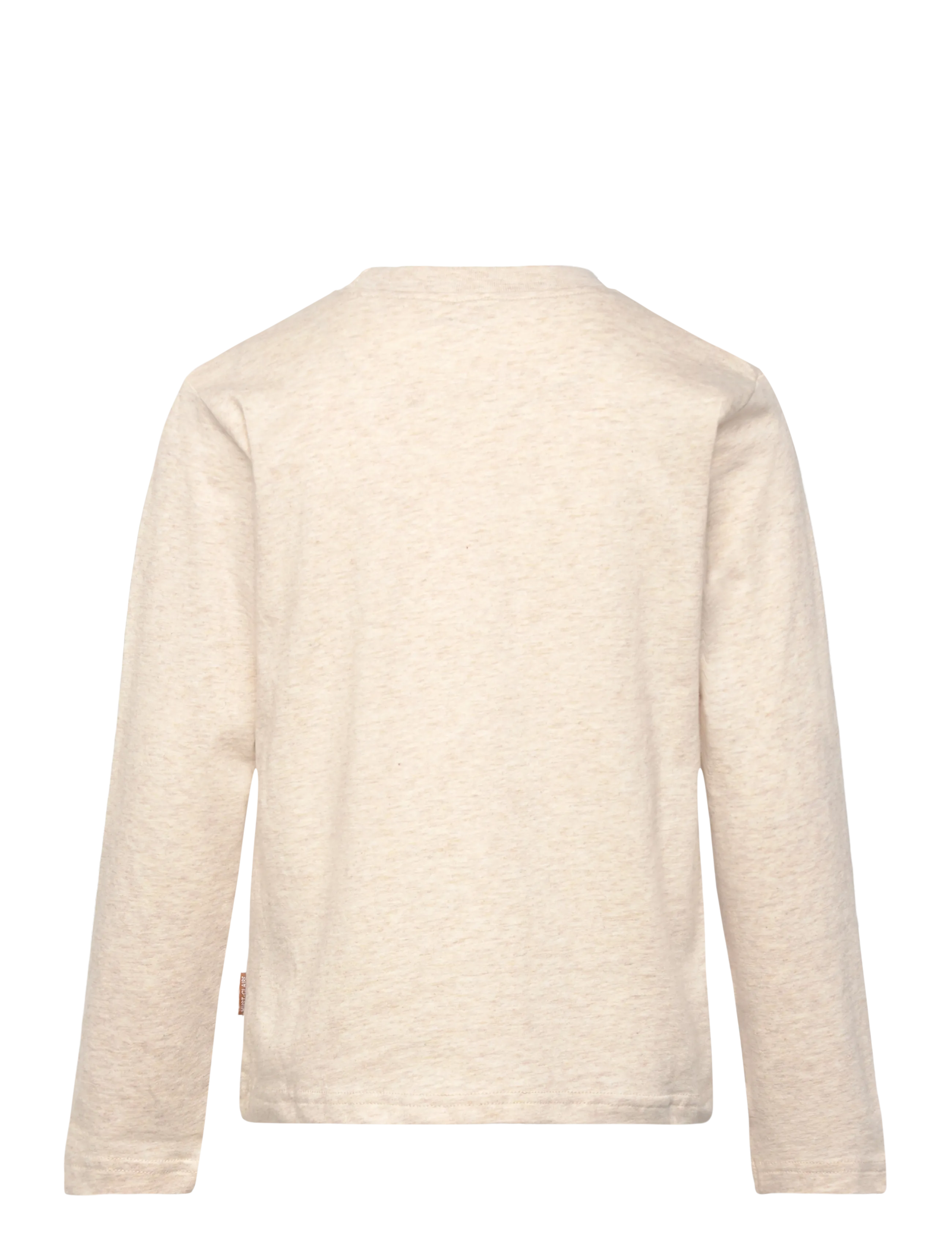 Hust & Claire - HCAnton Croco - langermede t-skjorter - wheat melange - 1