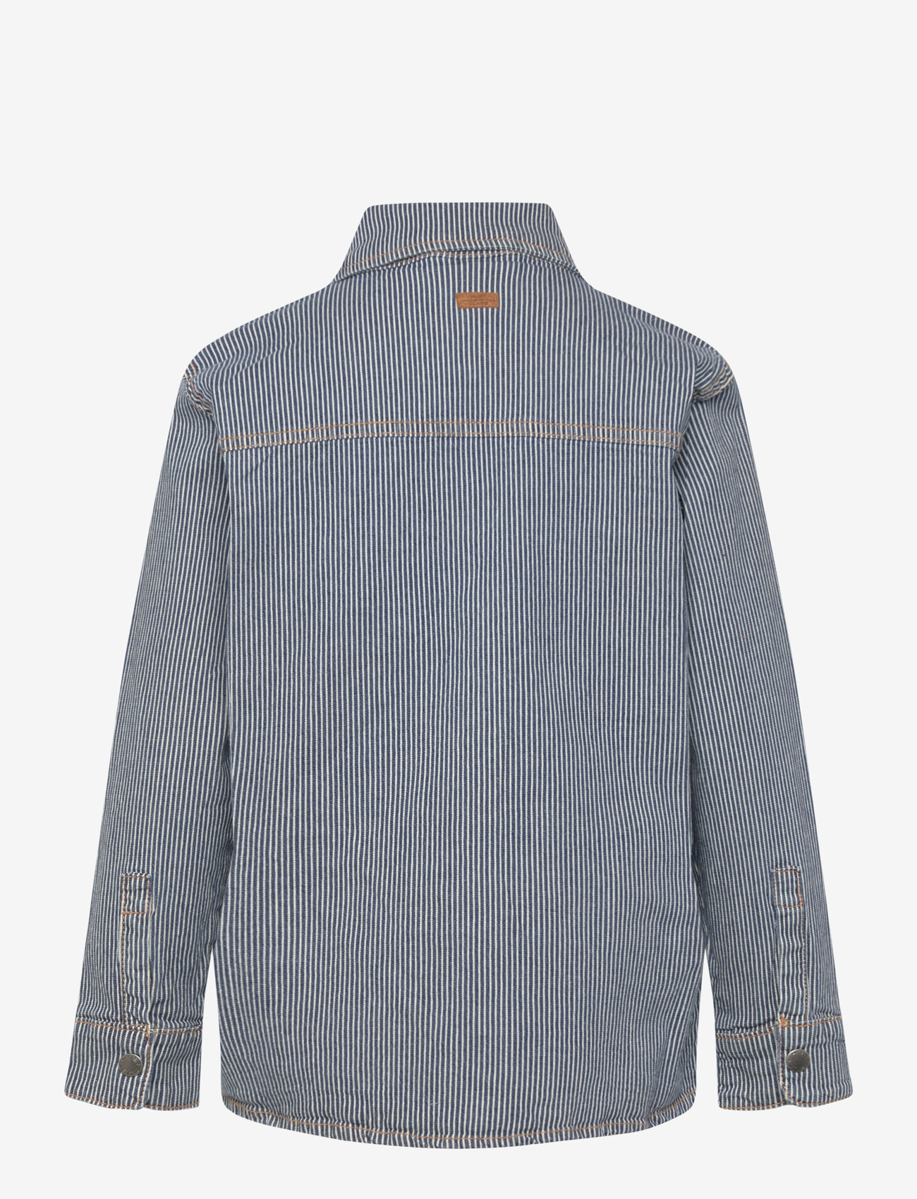 Hust & Claire - HCJack Yd  stripe - overshirts - blue denim - 1