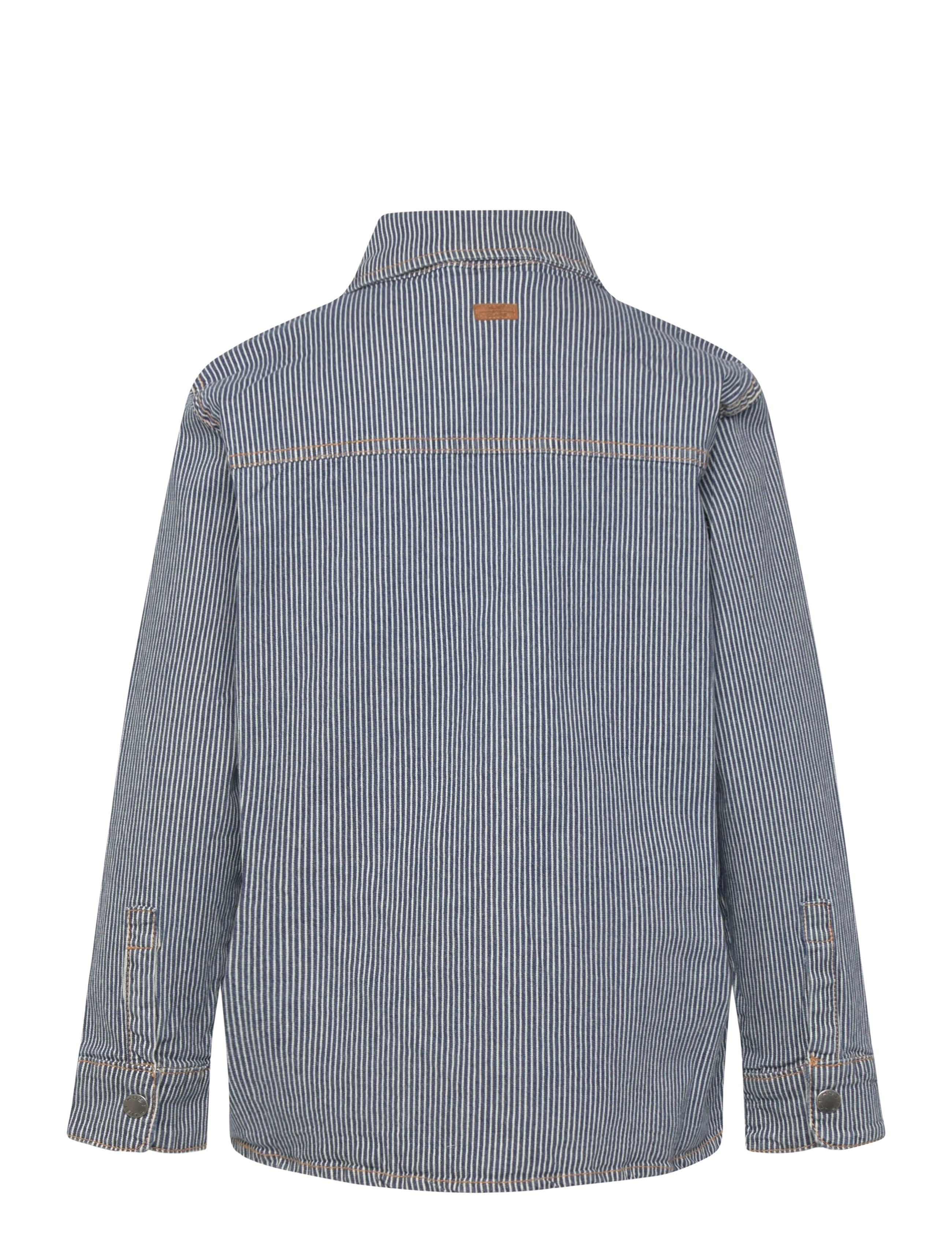Hust & Claire - HCJack Yd  stripe - overshirts - blue denim - 1