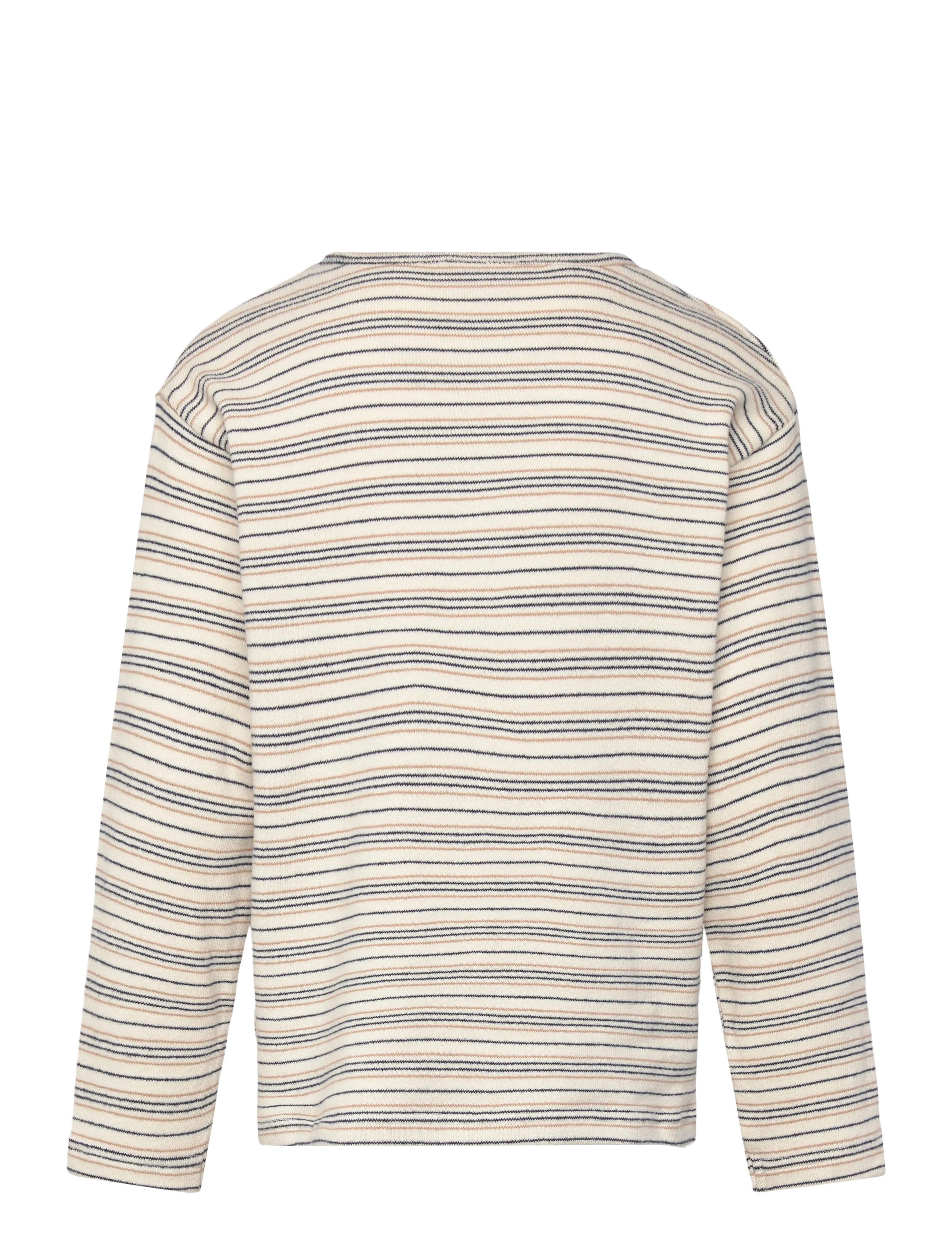 Hust & Claire - HCSune Knitted stripe - lange mouwen - snow white - 1