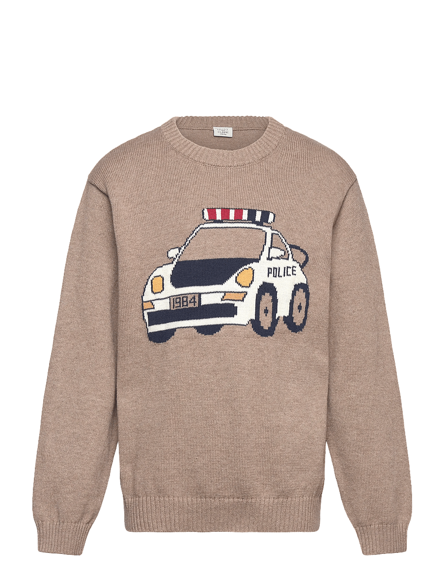 Hust & Claire - HCPelle Policecar - pullover - sand melange - 0