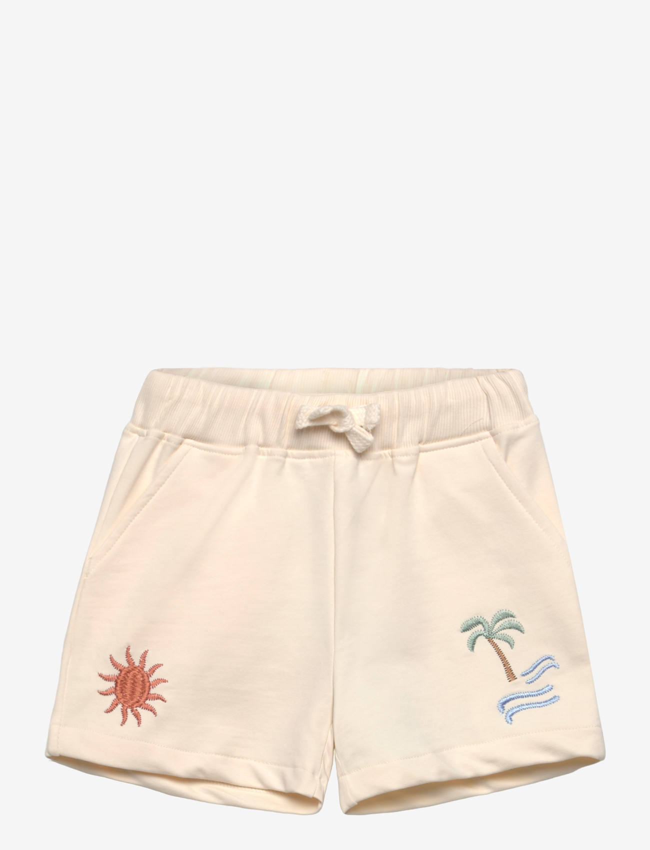 Hust & Claire - HCHaggi  Palms - sweat shorts - sandshell - 0