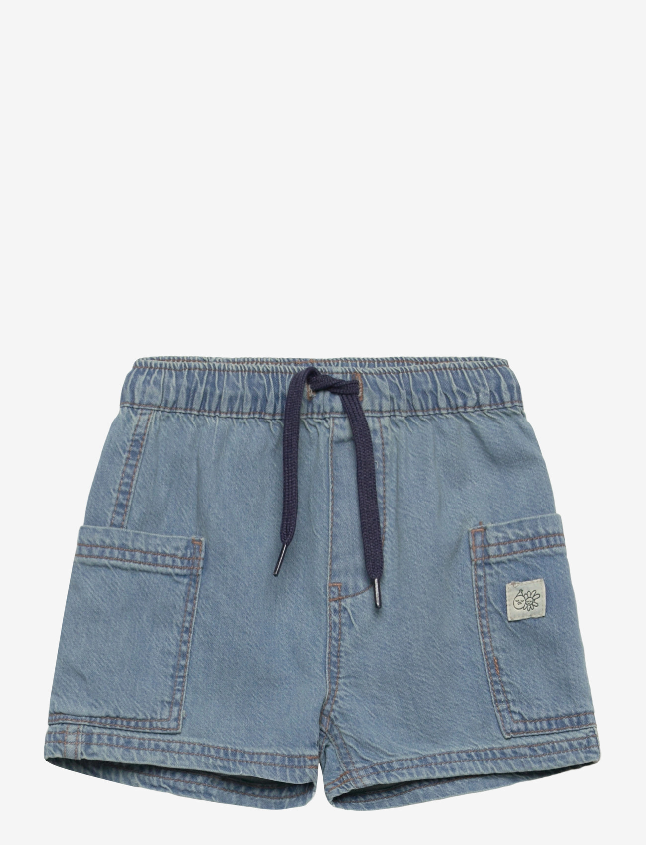 Hust & Claire - HCHans Soft denim - lühikesed teksapüksid - blue denim - 0