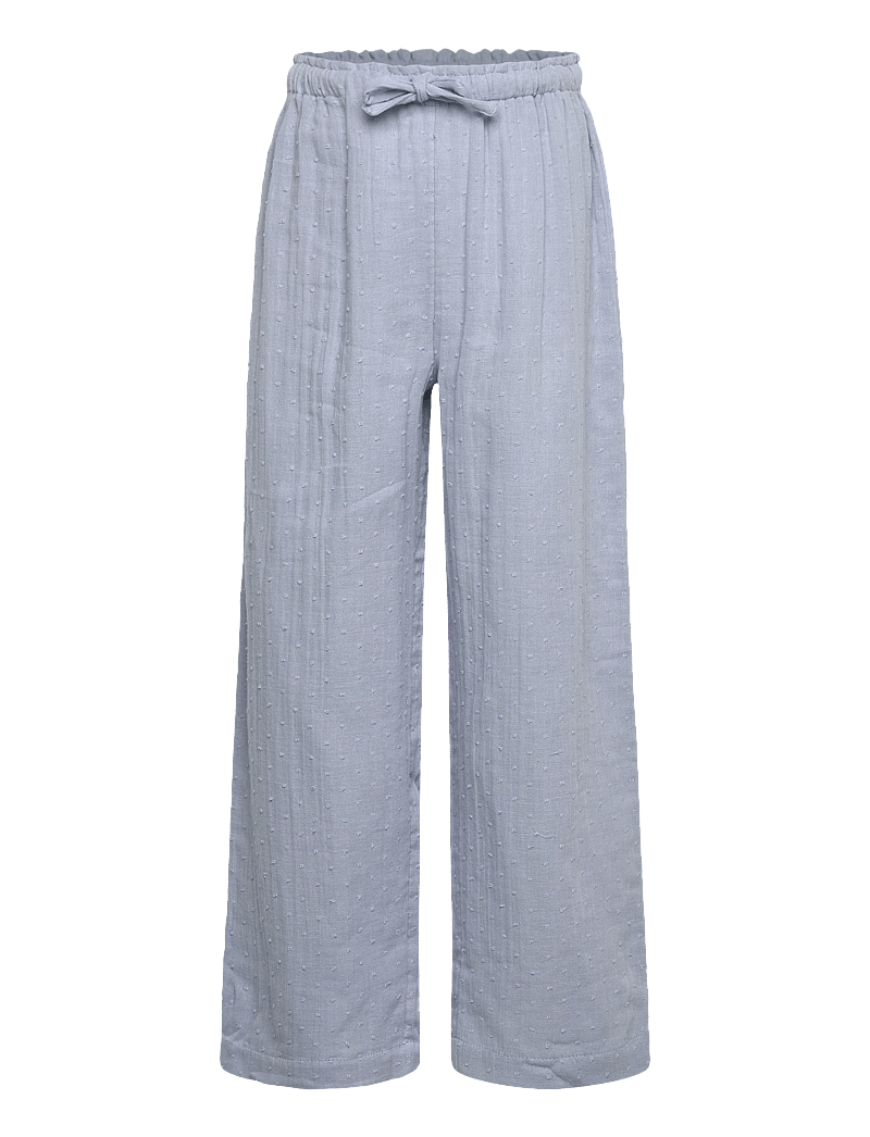 Hust & Claire - HCTita Dobby - babybukser - zen blue - 0