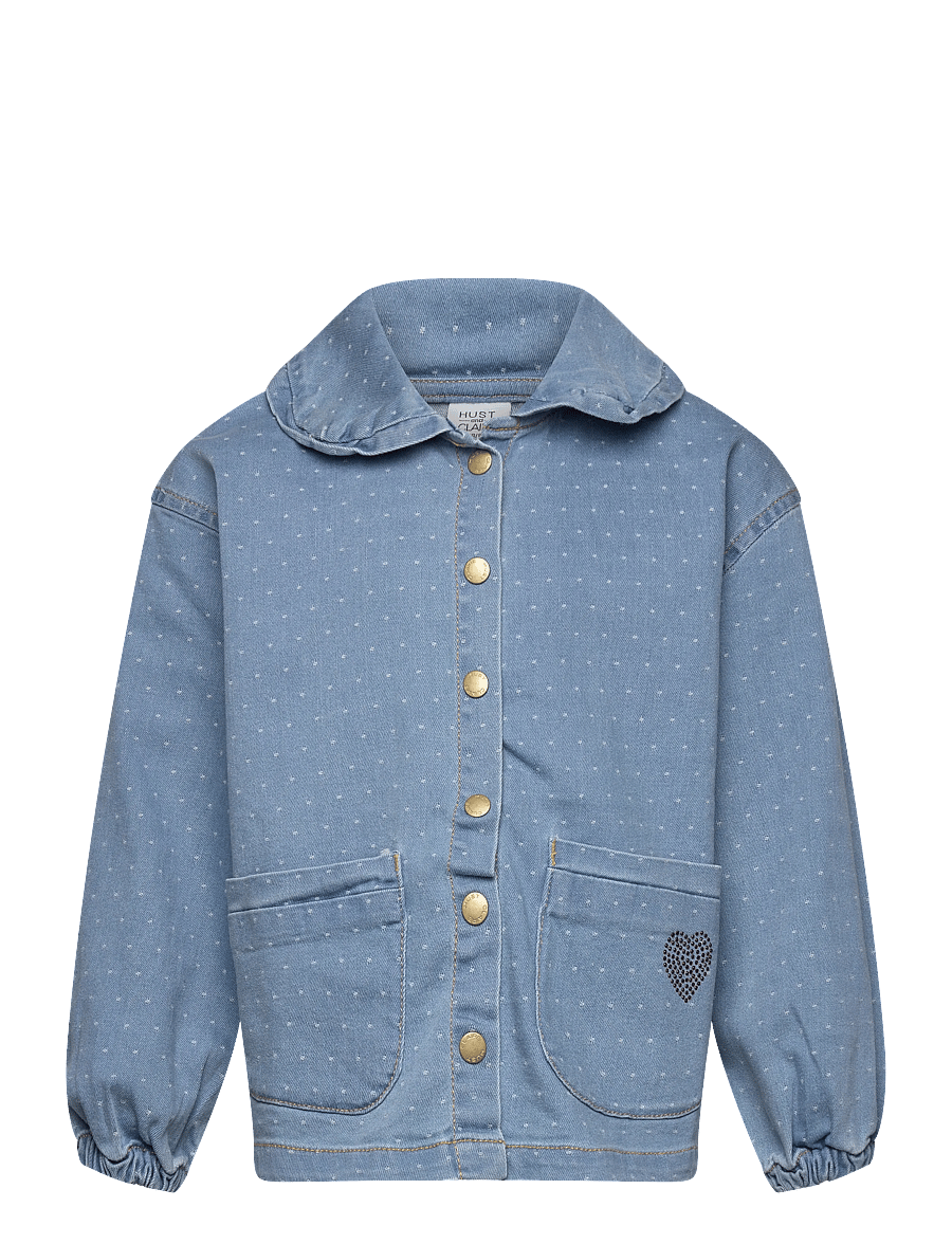 Hust & Claire - HCEly Dotty denim - denim & corduroy - blue denim - 0