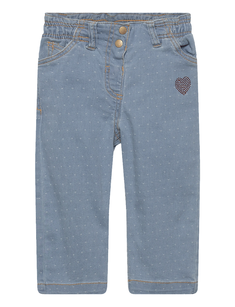 Hust & Claire - HCTheresa Dotty denim - regular jeans - blue denim - 0