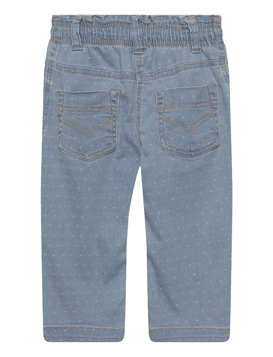 Hust & Claire - HCTheresa Dotty denim - regular jeans - blue denim - 1