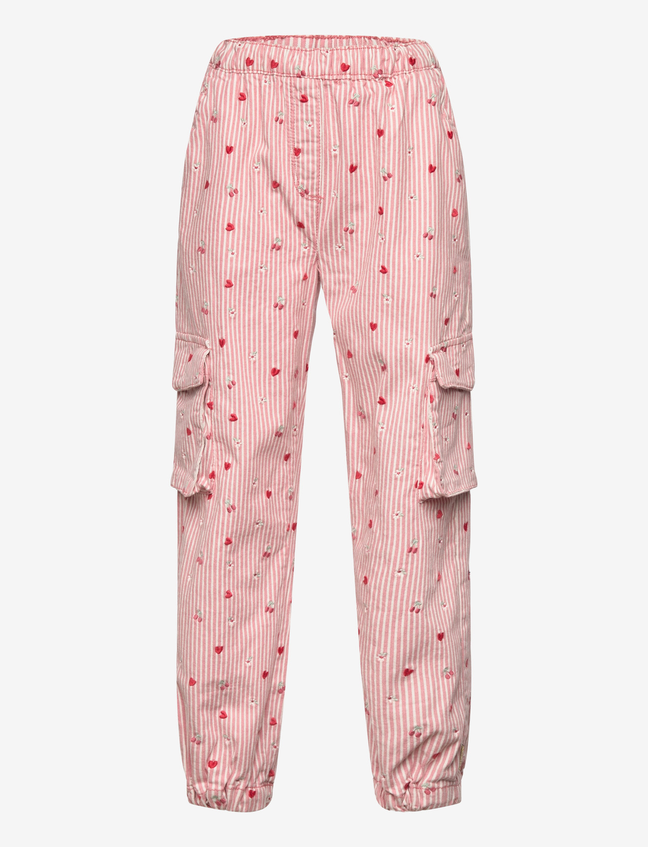 Hust & Claire - HCTammy Stripes - cargobukser - sorbet - 0