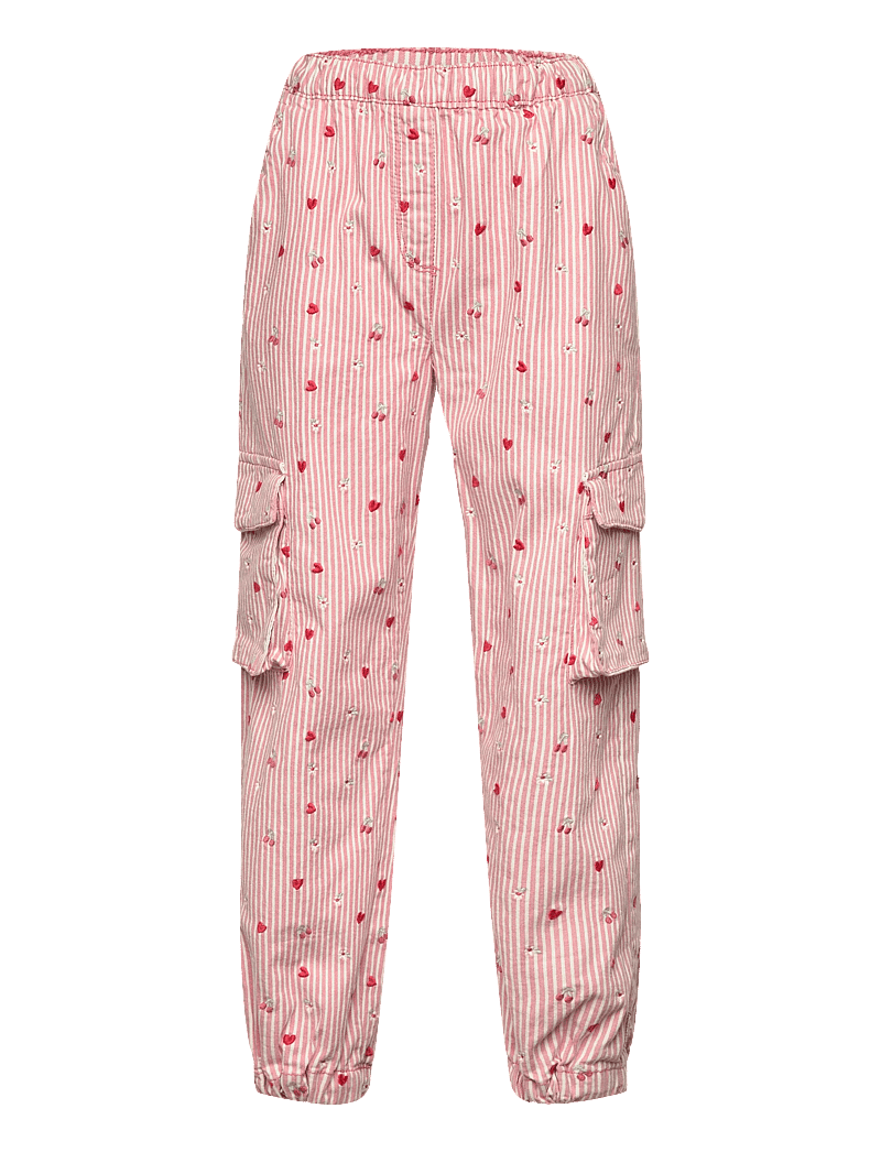 Hust & Claire - HCTammy Stripes - cargobukser - sorbet - 0