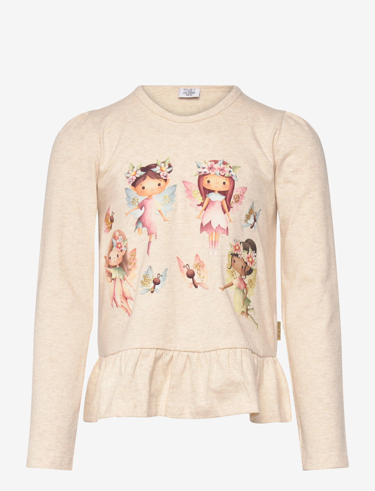 Hust & Claire - HCAlma Spring fairies - langärmelig - wheat melange - 0