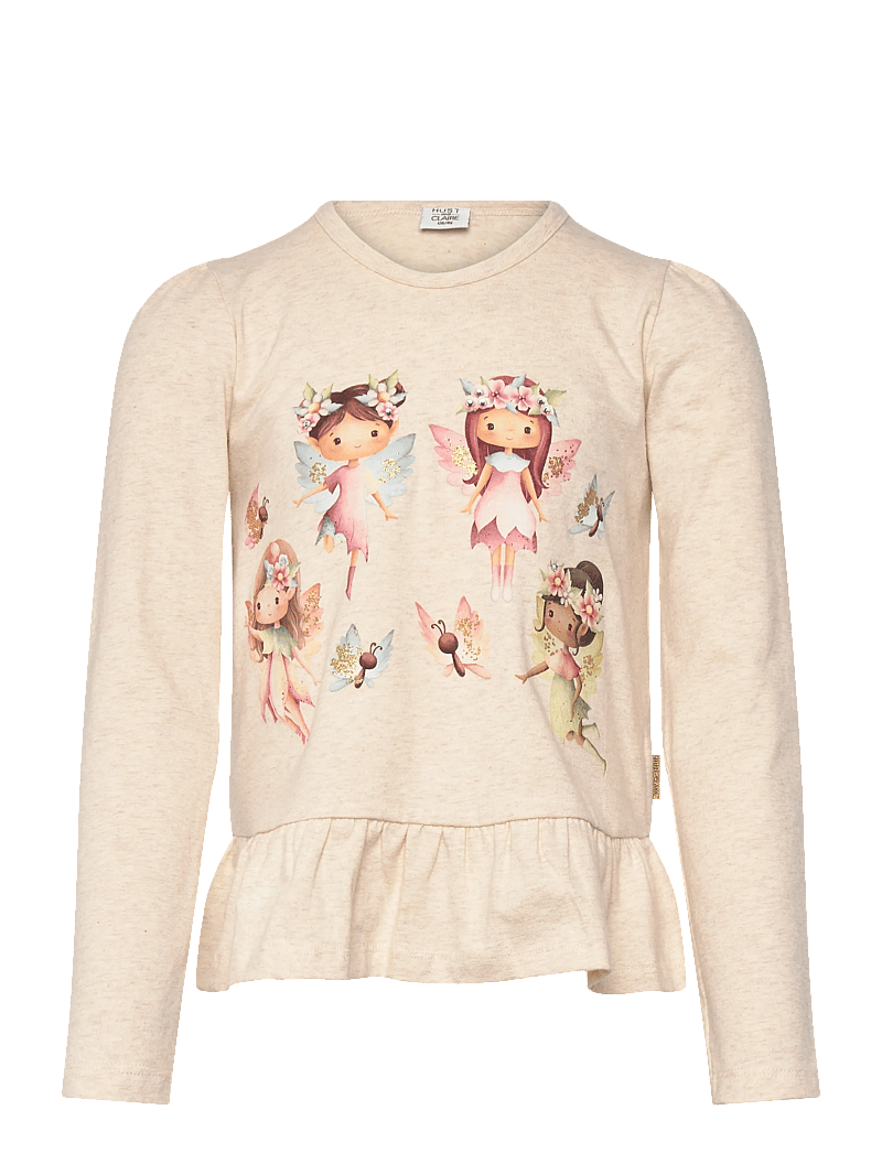 Hust & Claire - HCAlma Spring fairies - langärmelig - wheat melange - 0