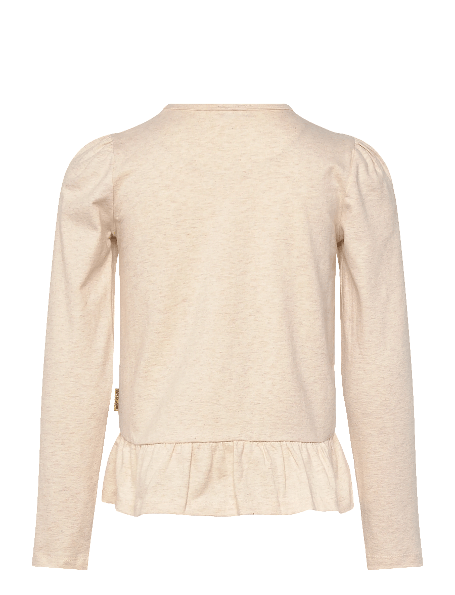 Hust & Claire - HCAlma Spring fairies - langerma bolir - wheat melange - 1