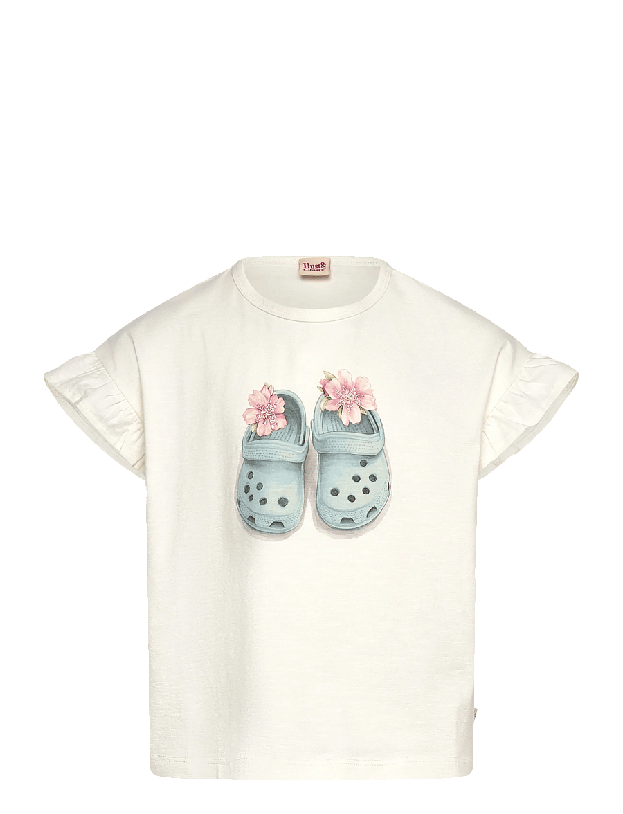 Hust & Claire - HCAlma Sandals - kurzärmelige - ivory - 0