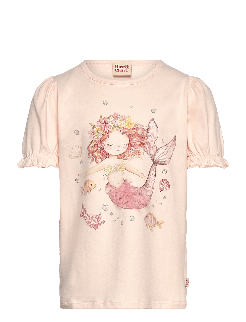 Hust & Claire - HCAlma Mermaid - kortærmede t-shirts - quartz - 0