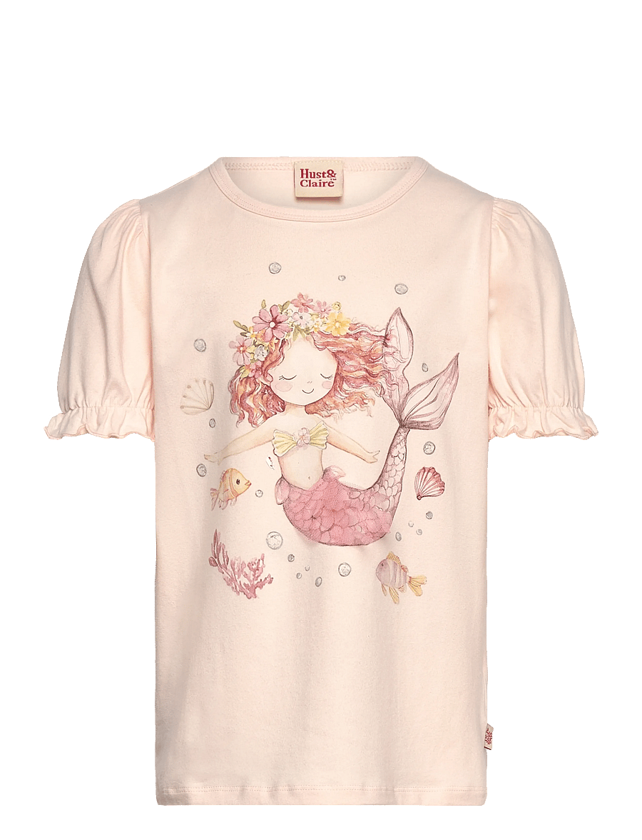 Hust & Claire - HCAlma Mermaid - kortermede t-skjorter - quartz - 0