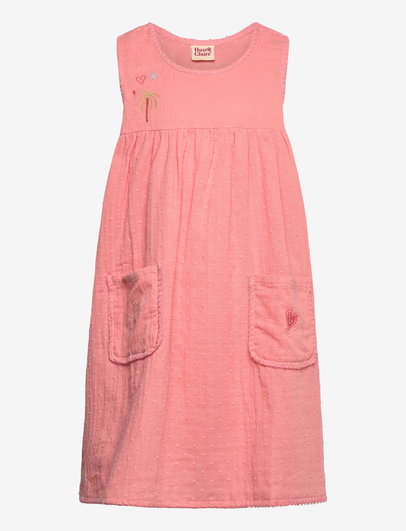 Hust & Claire - HCKaroline  Dobby - sleeveless baby dresses - shell - 0