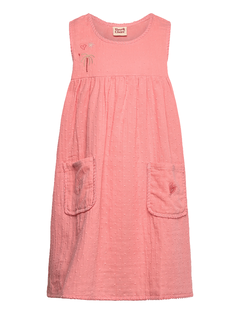 Hust & Claire - HCKaroline Dobby - sleeveless baby dresses - shell - 0
