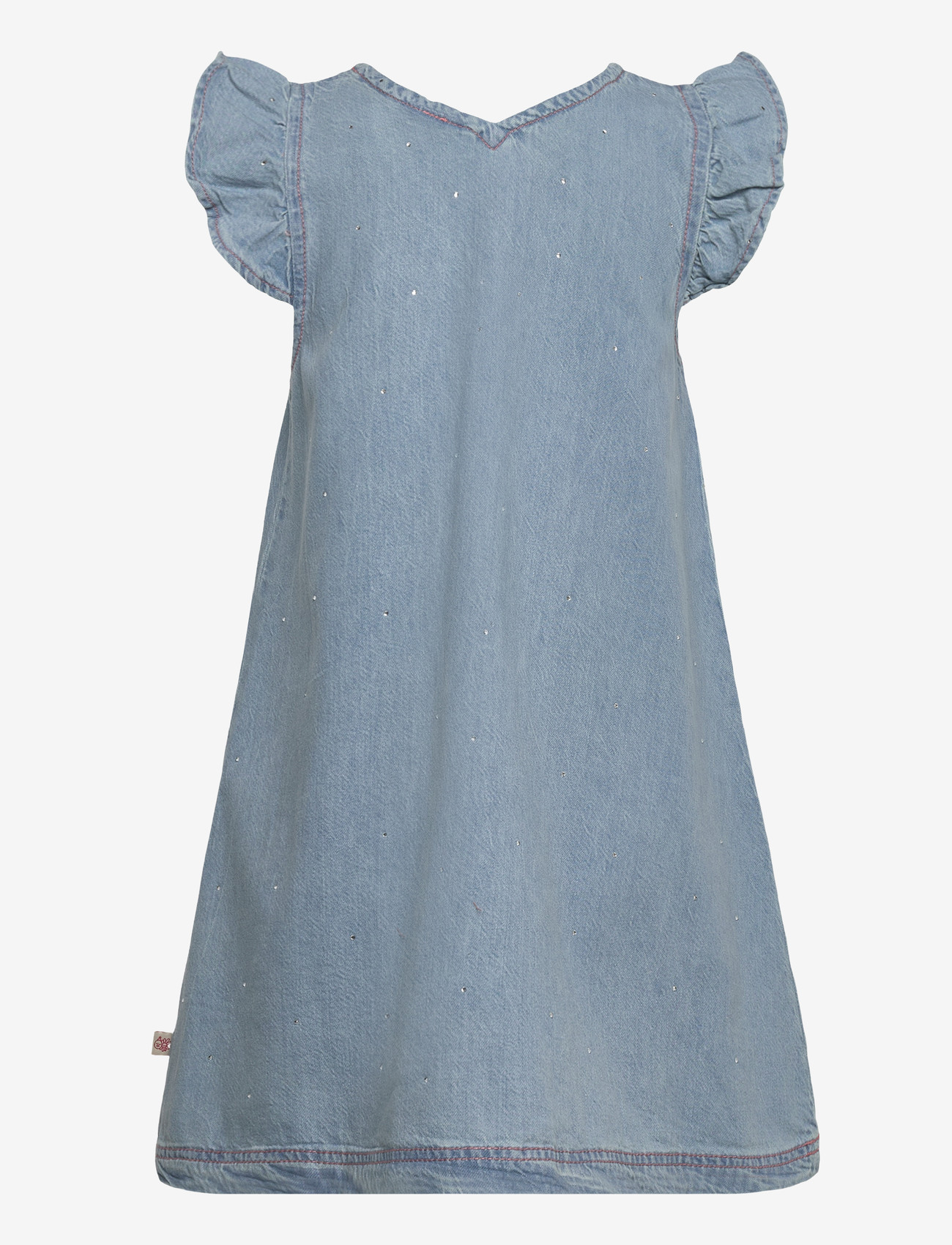 Hust & Claire - HCKaroline Sparkling - lühikeste varrukatega beebi kleidid - blue denim - 1