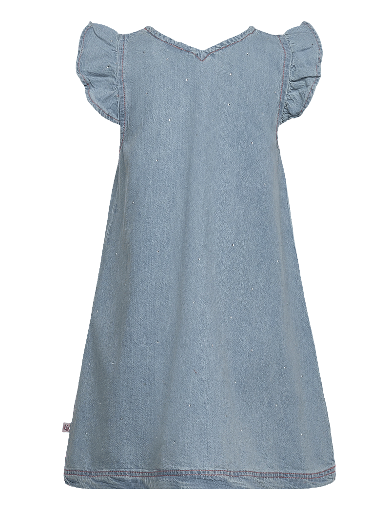Hust & Claire - HCKaroline Sparkling - lühikeste varrukatega beebi kleidid - blue denim - 1