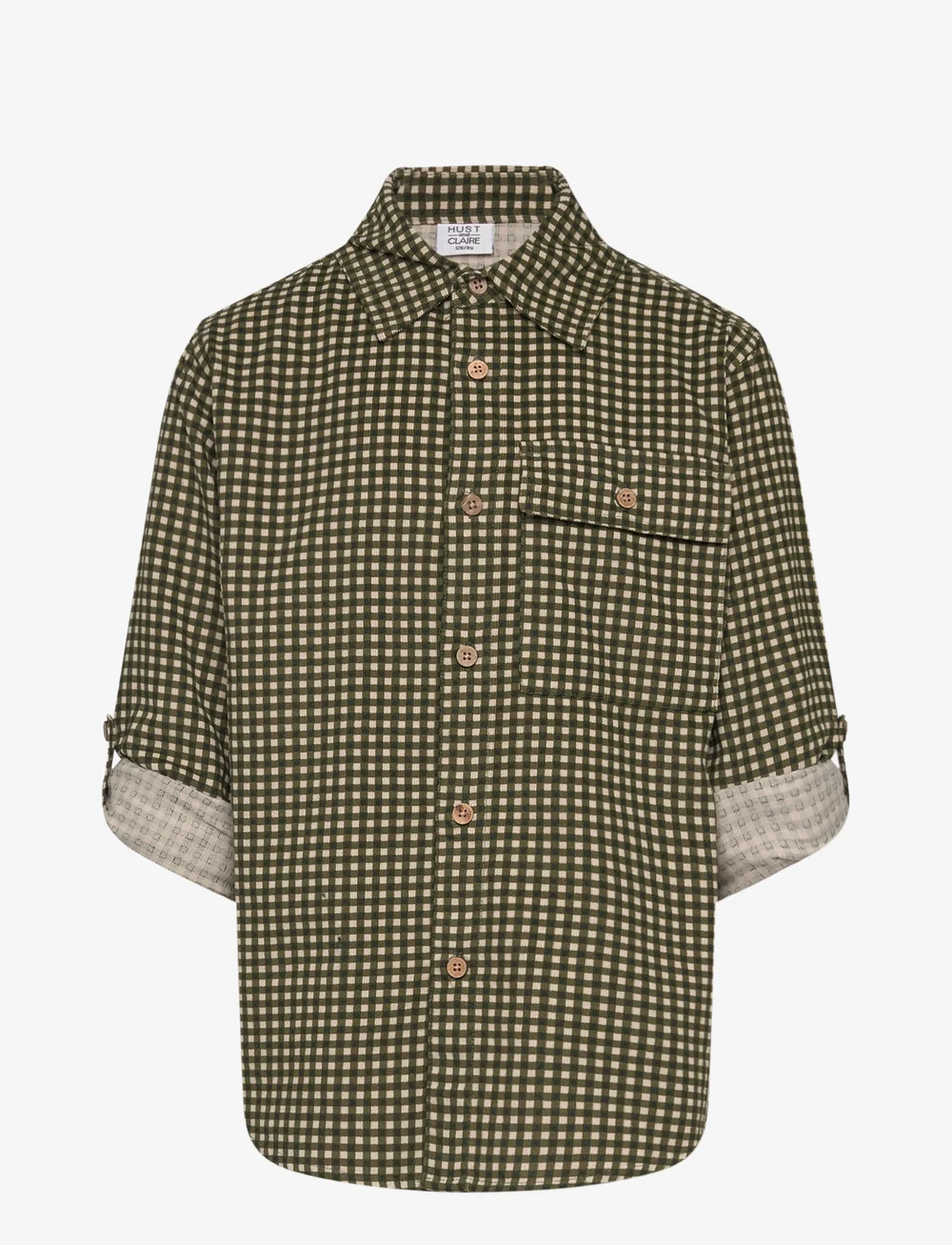 Hust & Claire - HCRasser - Shirt - långärmade skjortor - deep ivy - 2