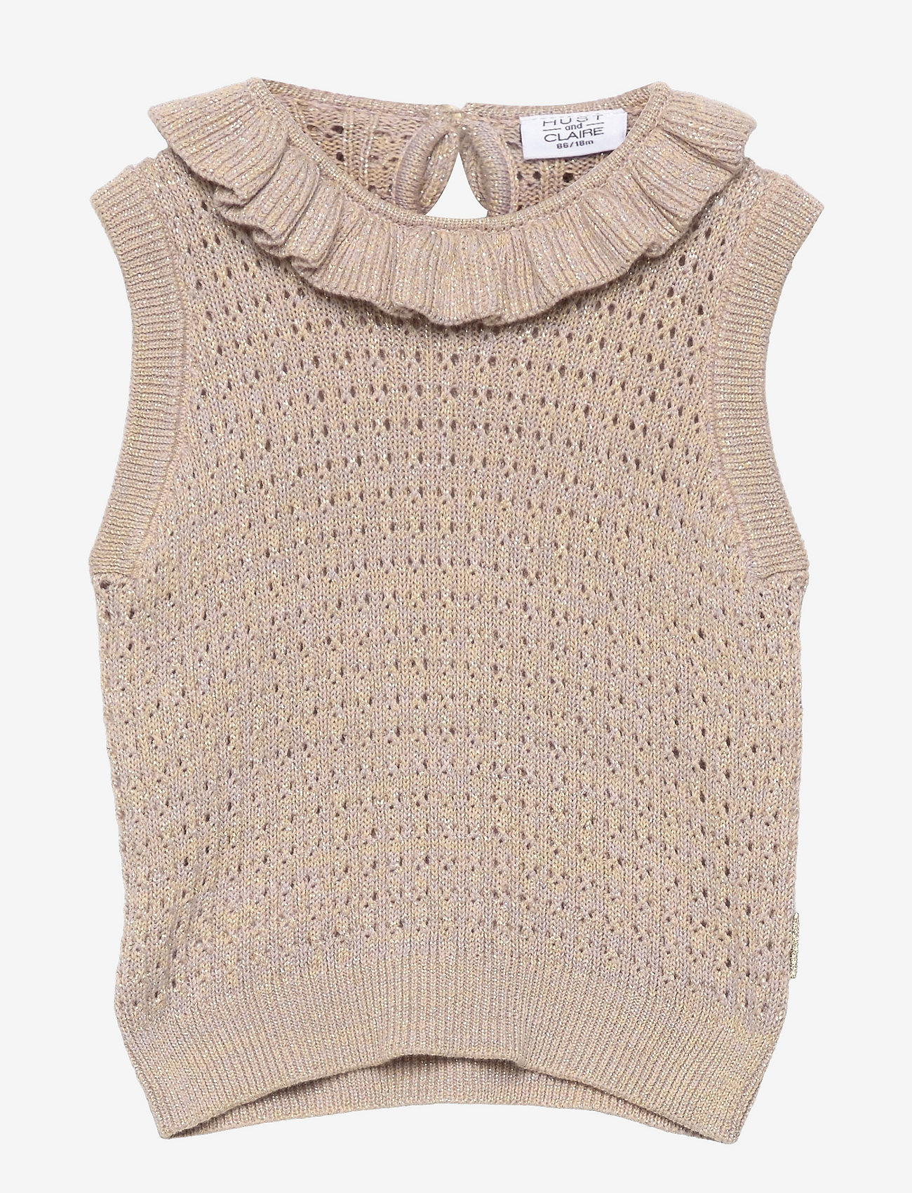 Hust & Claire - Elka - Vest - lilac snow - 0
