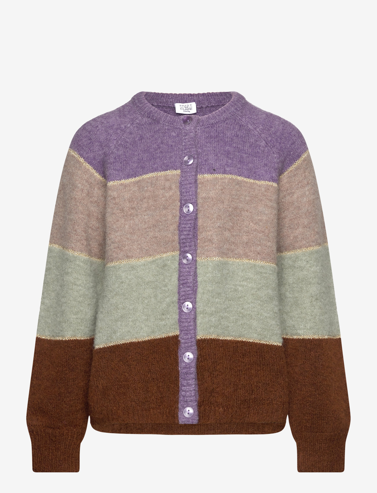 Hust & Claire - HCCharlotte - Cardigan - dark plum - 0