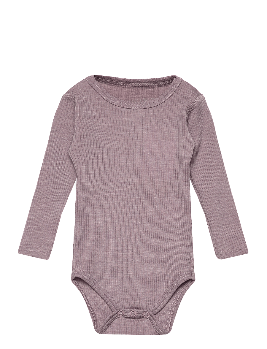 Hust & Claire - Berry - Bodysuit - base layer baby - woodrose - 0