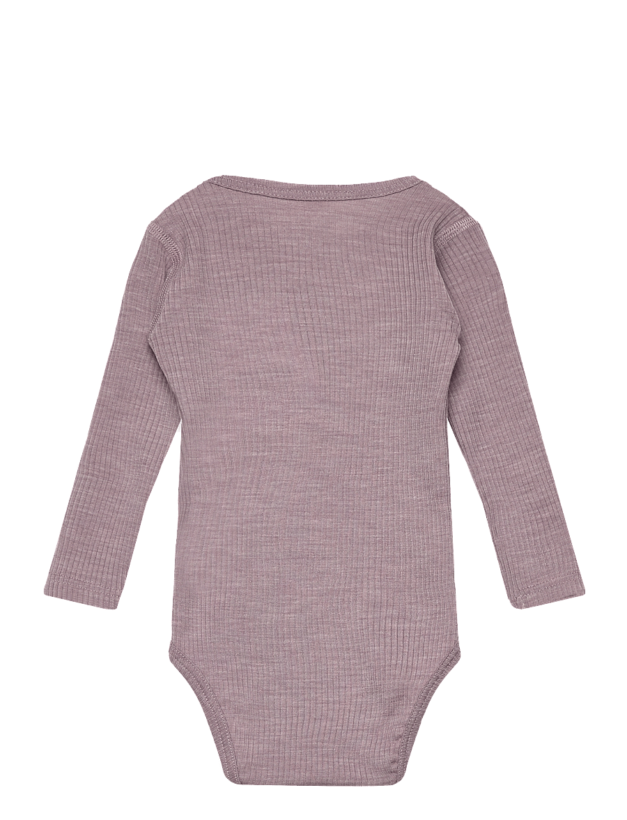 Hust & Claire - Berry - Bodysuit - base layer baby - woodrose - 1