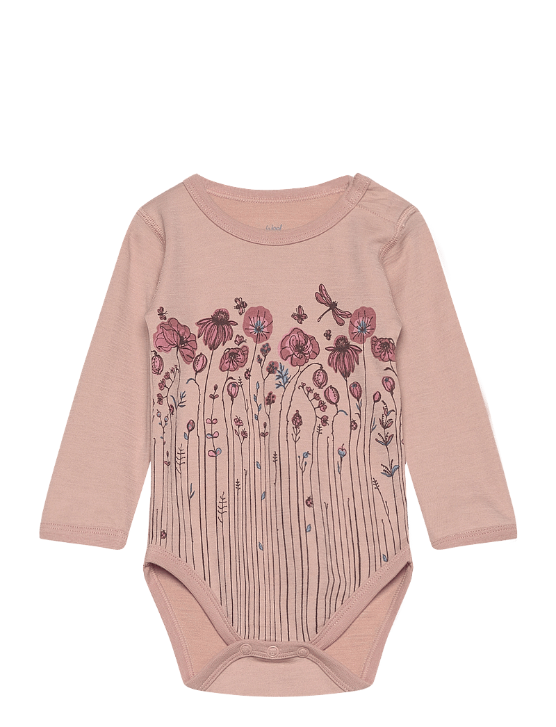 Hust & Claire - HCBaloo - Bodysuit - mustriga pikkade varrukatega bodid - rose cloud - 0