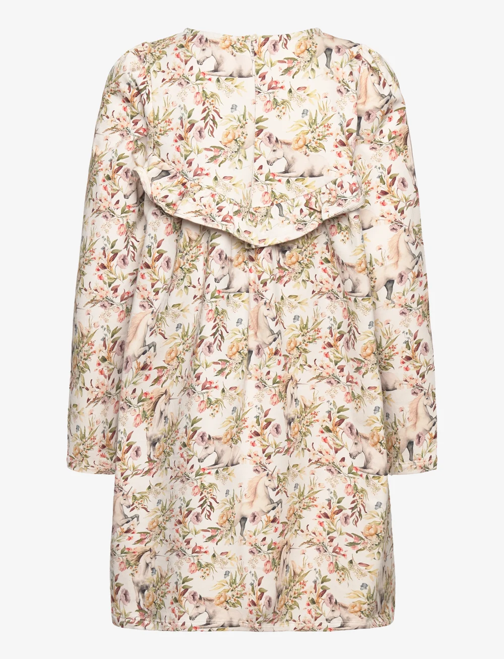 Hust & Claire - HCDilje - Dress - långärmade babyklänningar - oat milk - 1