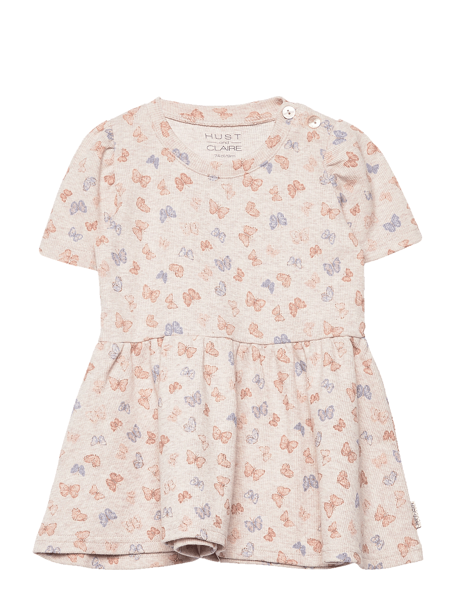Hust & Claire - Dis - Dress - wheat melange - 0