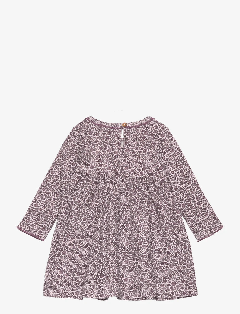 Hust & Claire - HCDilay - Dress - långärmade babyklänningar - gray lilac - 1