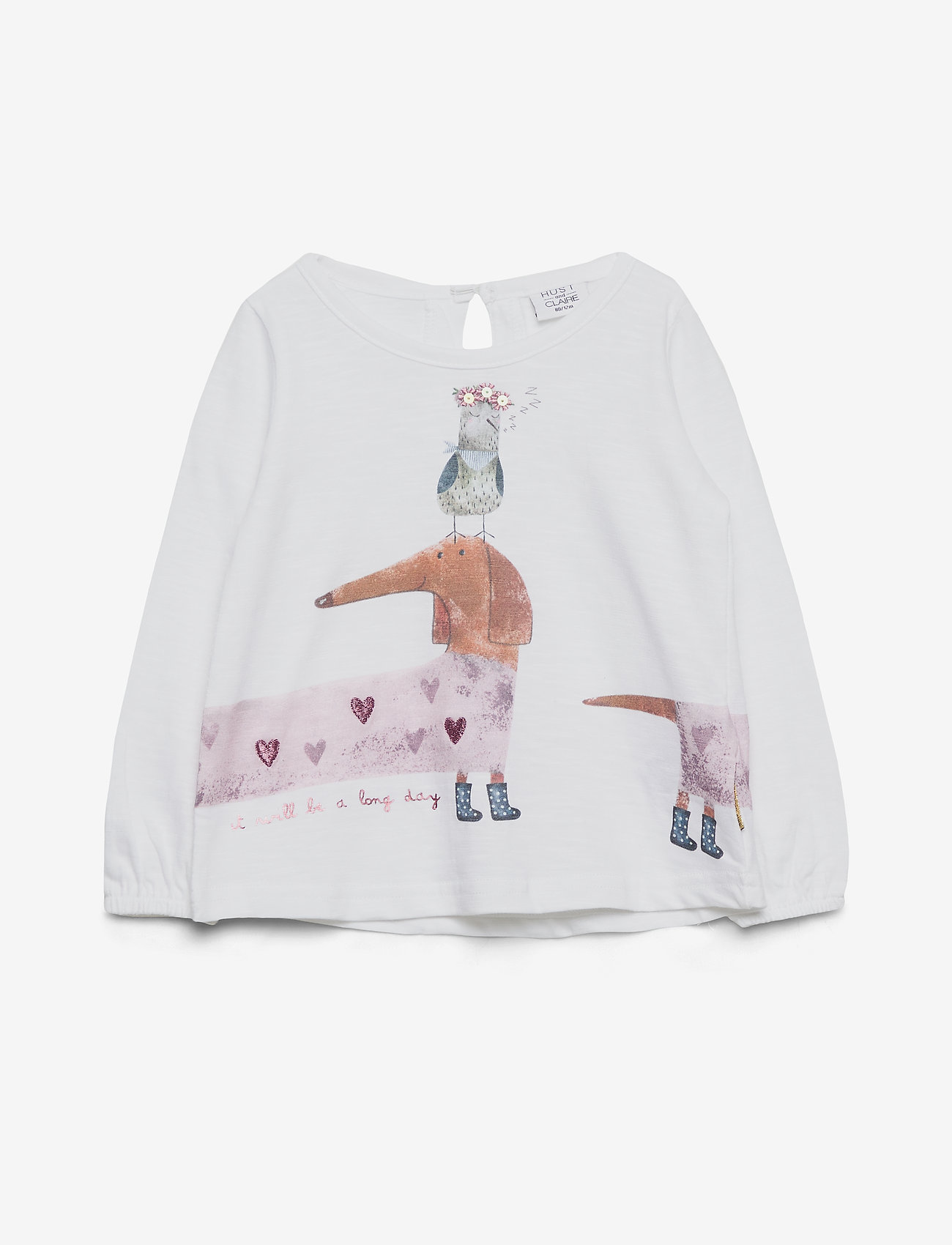 Hust & Claire - Astrid - T-shirt - white - 0