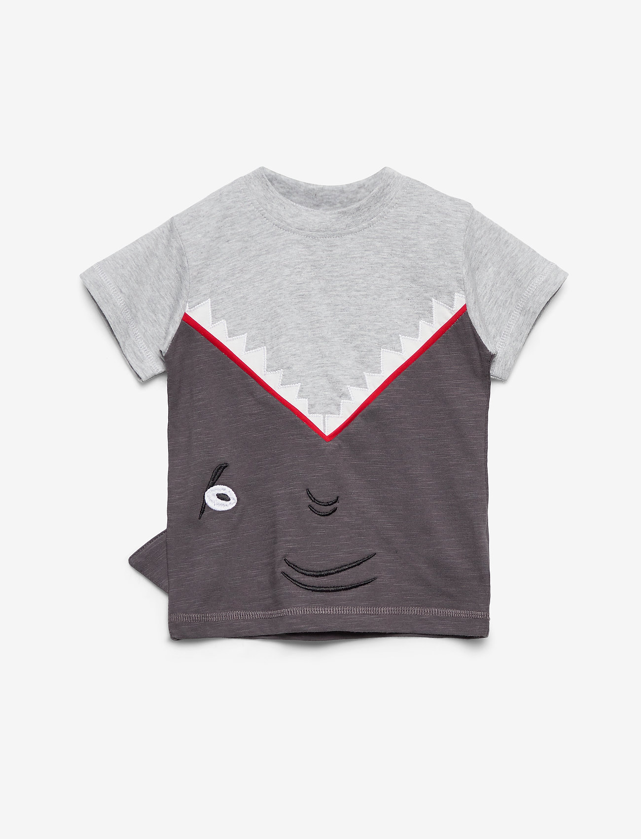Hust & Claire - Arthur - T-shirt S/S - pearl grey melange - 0