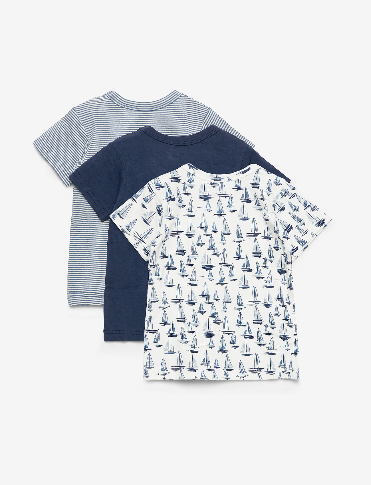 Hust & Claire - Asmo - T-shirt S/S 3pack - blue moon - 1