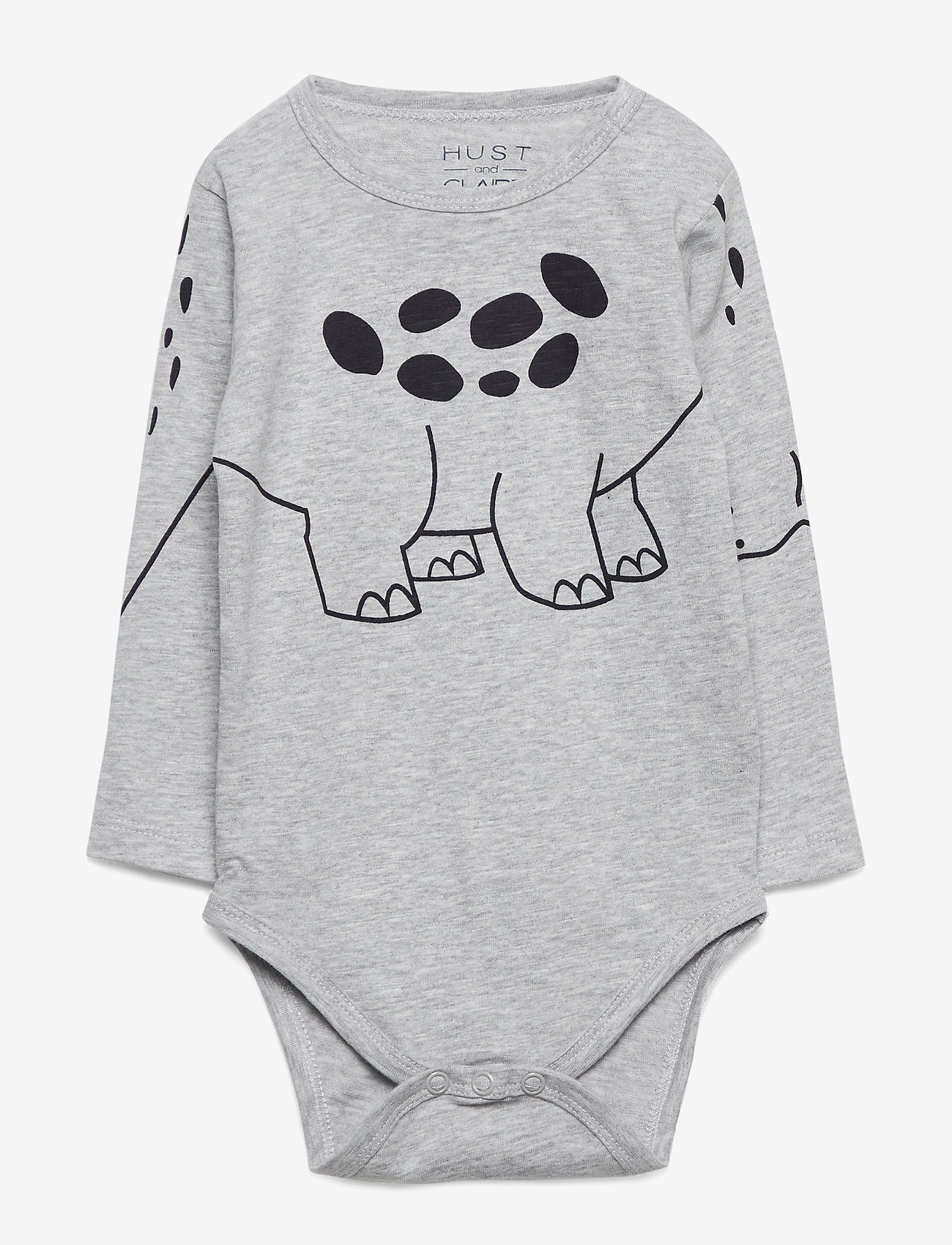 Hust & Claire - Billy - Bodystocking - pearl grey melange - 0