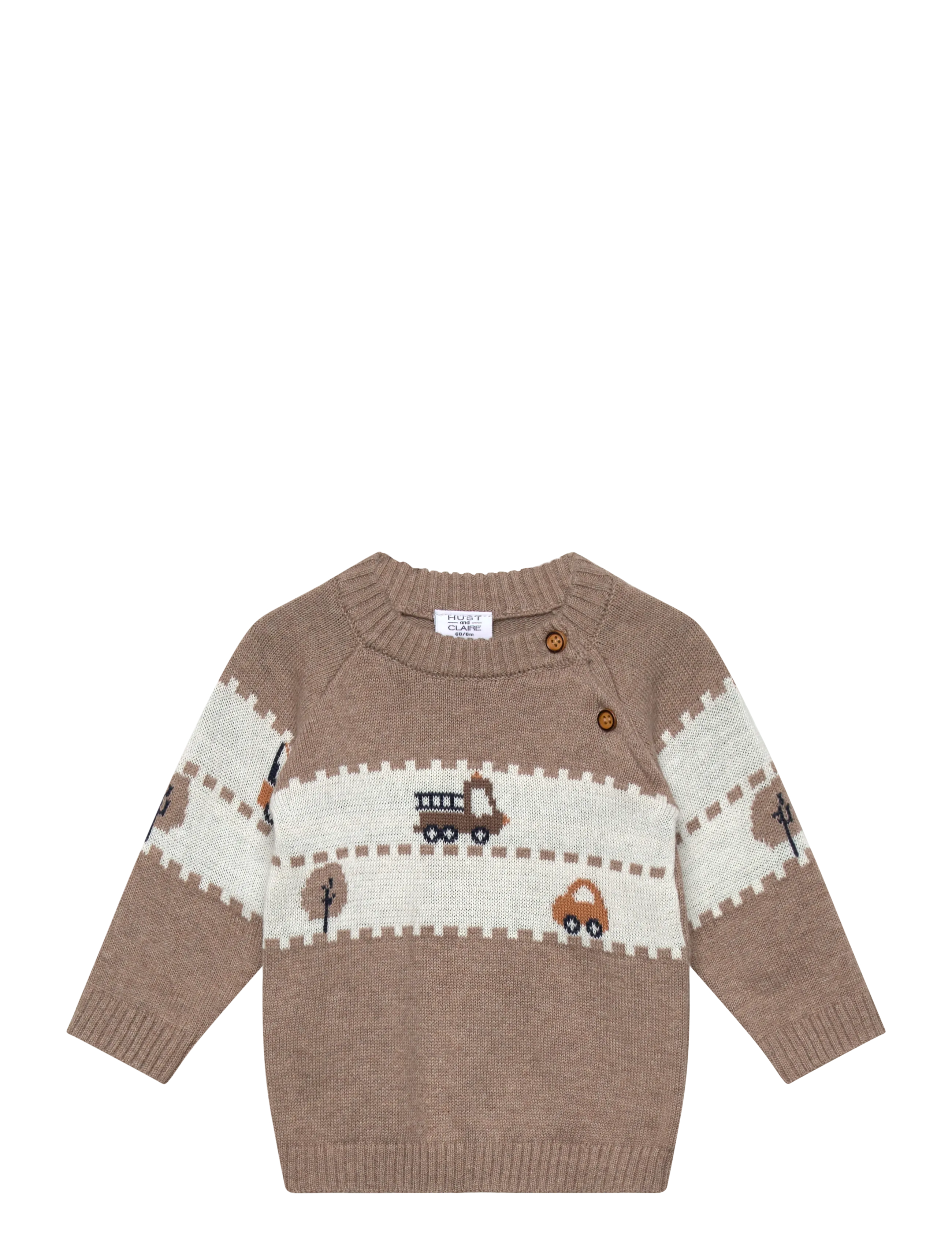 Hust & Claire HCPilou On the Road - Strickmode - SAND MELANGE / brown