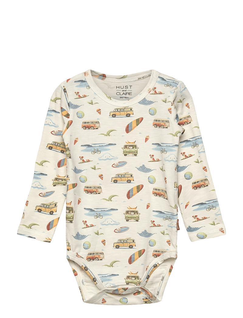 Hust & Claire - HCBuster Excursion - long-sleeved bodies - ivory - 0