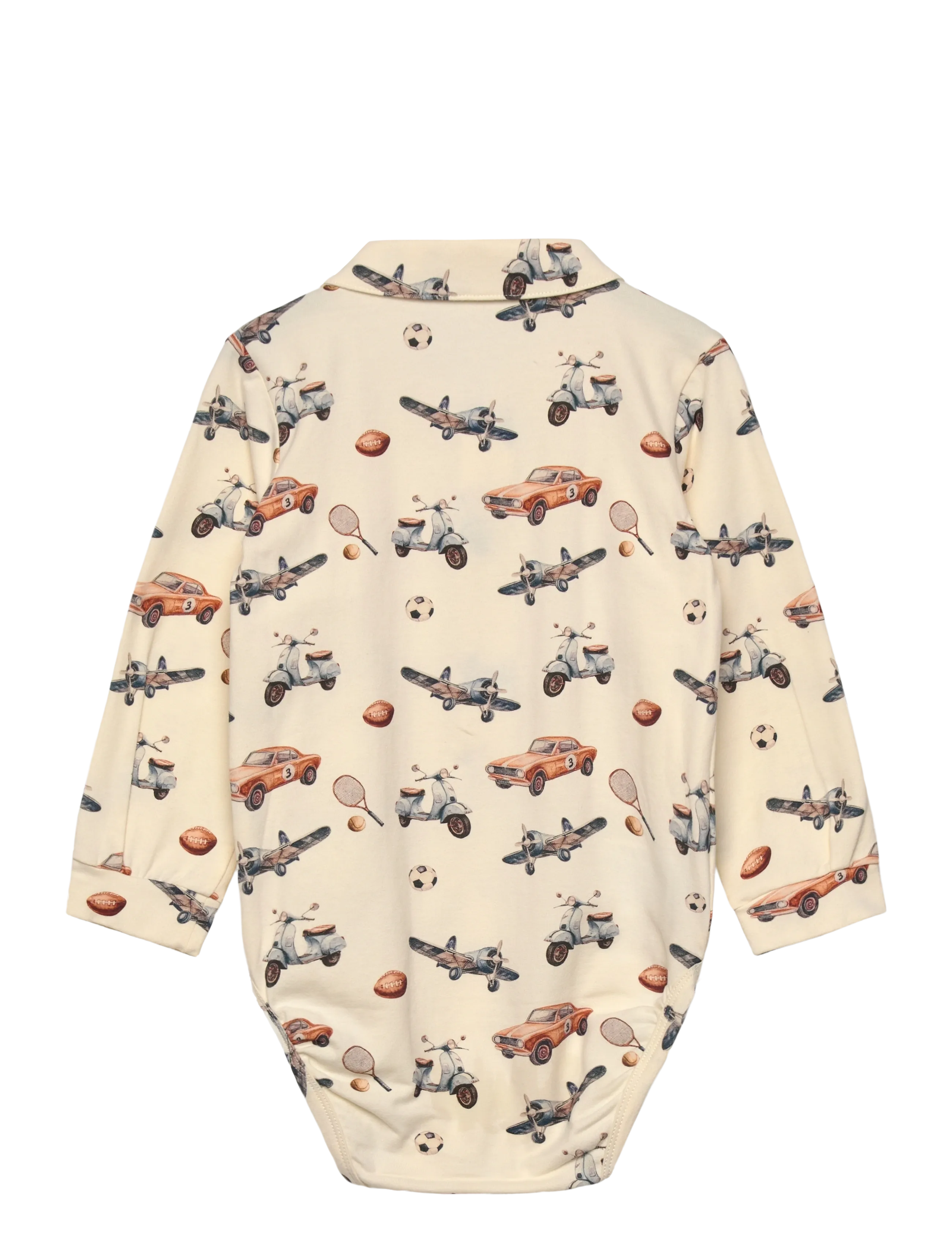 Hust & Claire - HCBoye Vintage Toy - pikkade varrukatega - snow white - 1