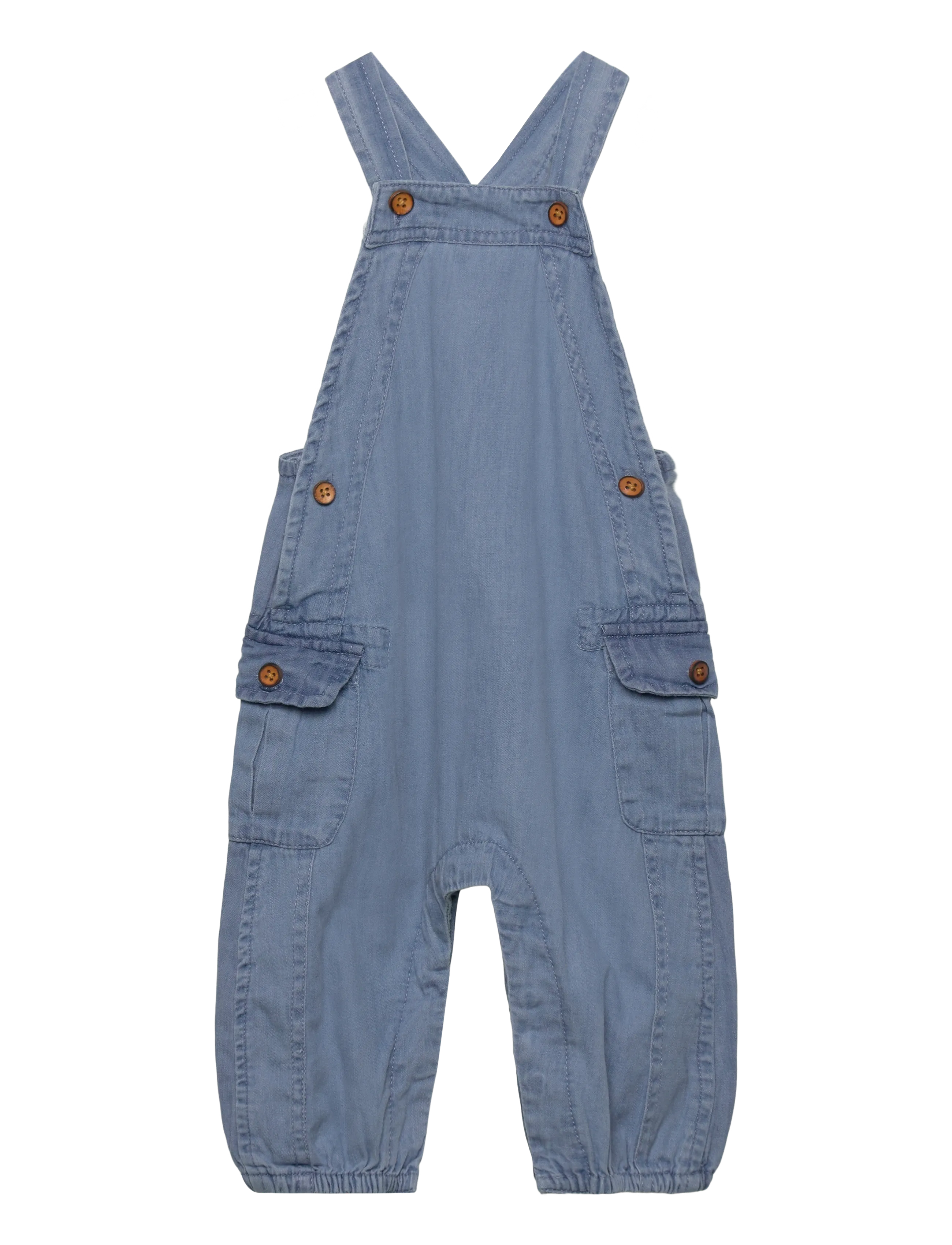 Hust & Claire Hcmaks Chambray, 86, Blue > Jumpsuits, Børn