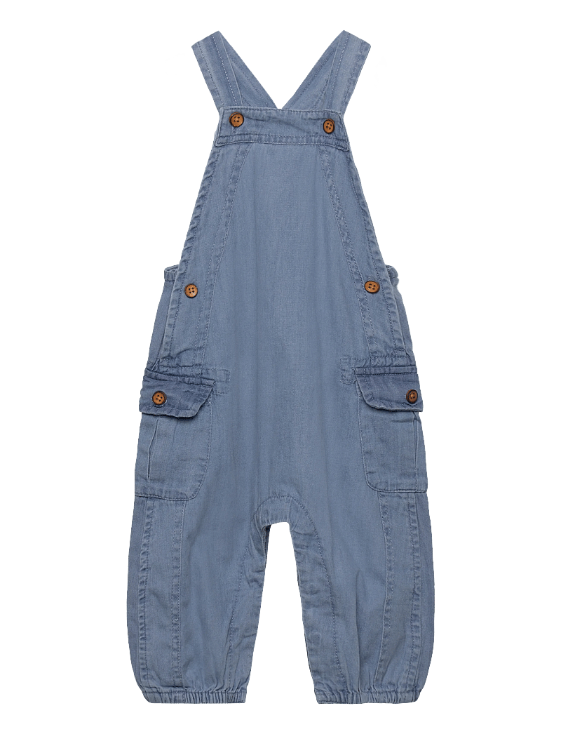 Hust & Claire - HCMaks Chambray - pükskostüümid - blue denim - 0